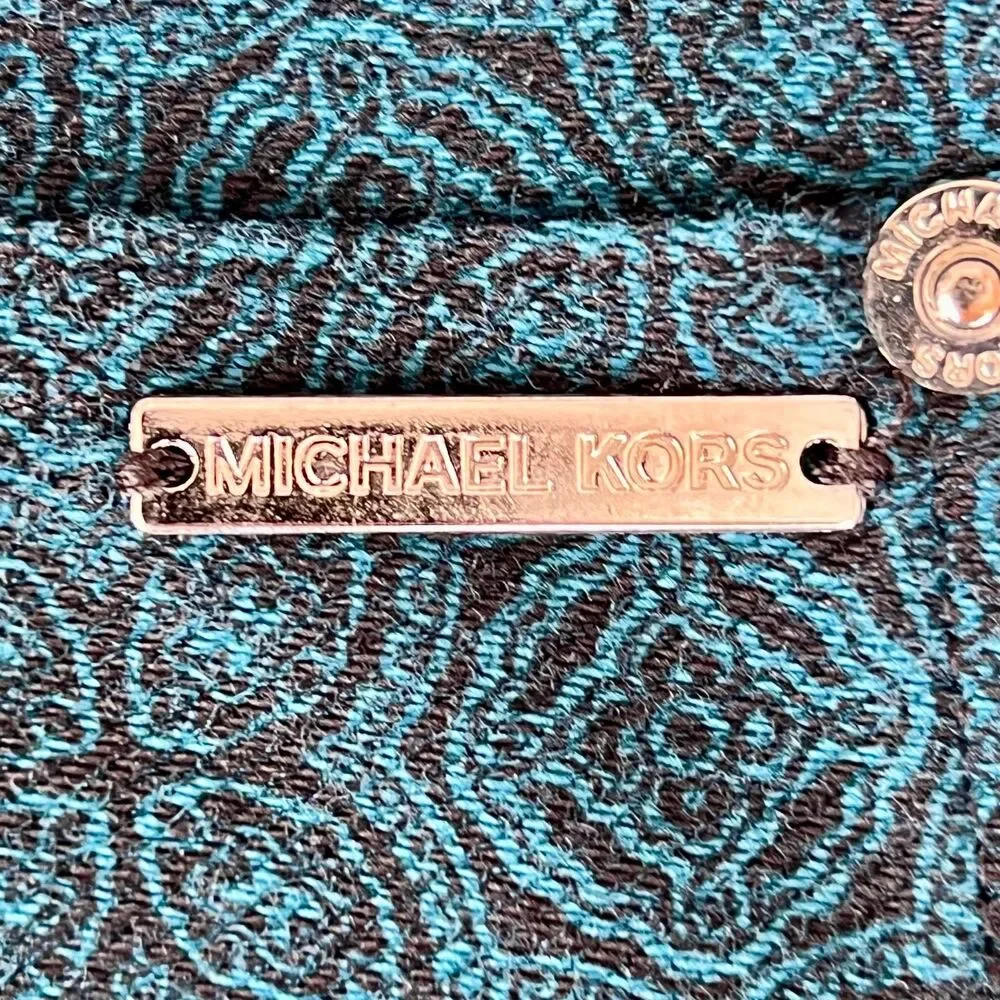 Michael Kors Printed Mid-Rise Leggings/Pants Size M